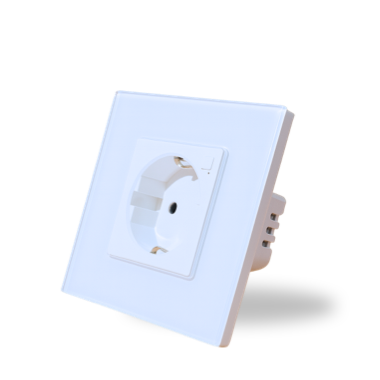 Une prise wifi blanche