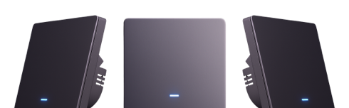 interrupteur connectée sombre