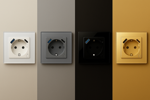4 prise de 4 couleurs