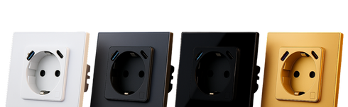 4 prise encastrables murales en usb et usb c type c