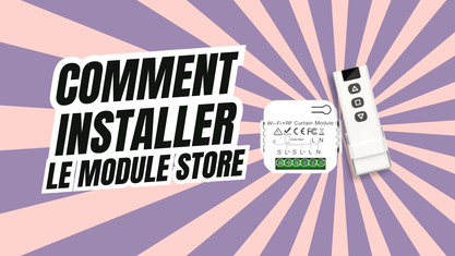 Comment installer le module store ?
