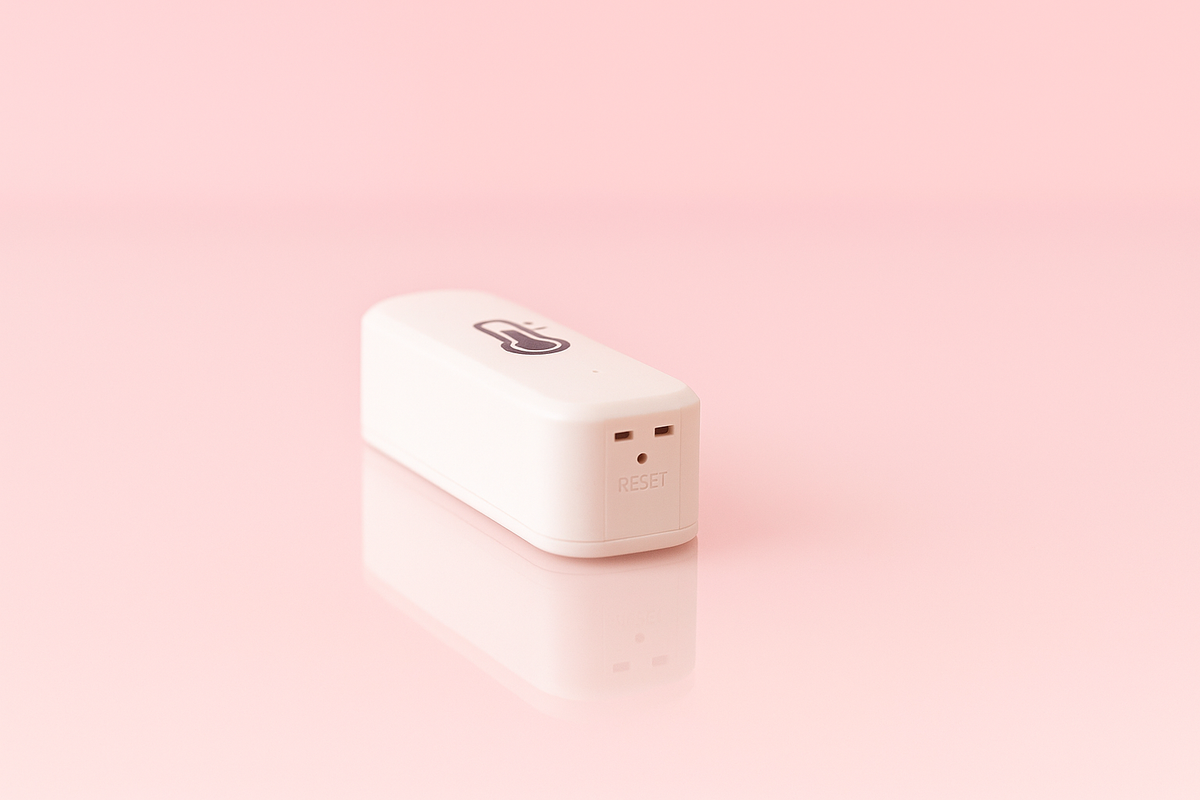 un capteur de température connecté au sol