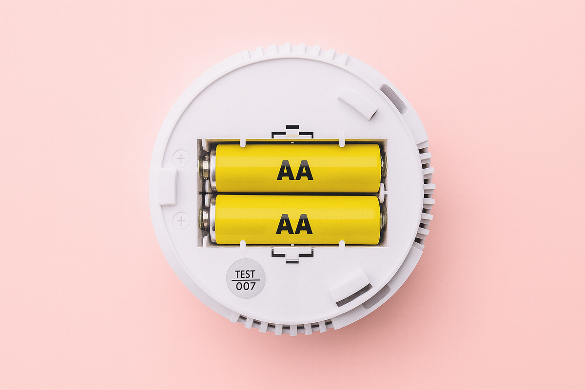 détecteur de gaz avec 2 pile AA