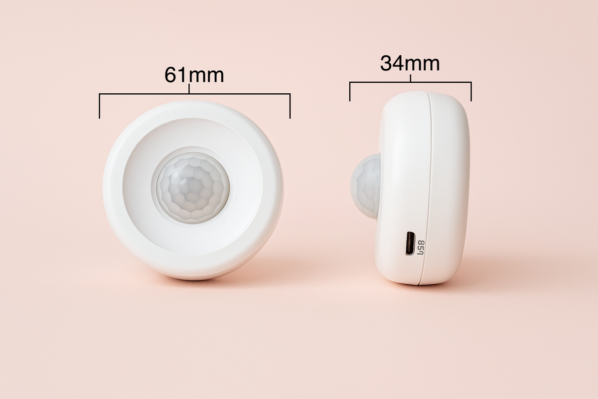 capteur mouvement connecté guide de taille