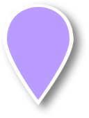 icone marker violet